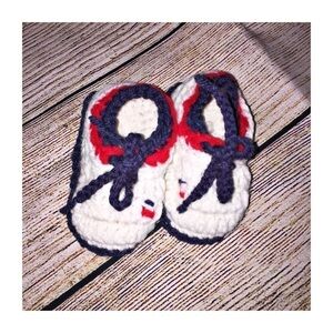 Homemade Infant Booties Size 6-12 Months